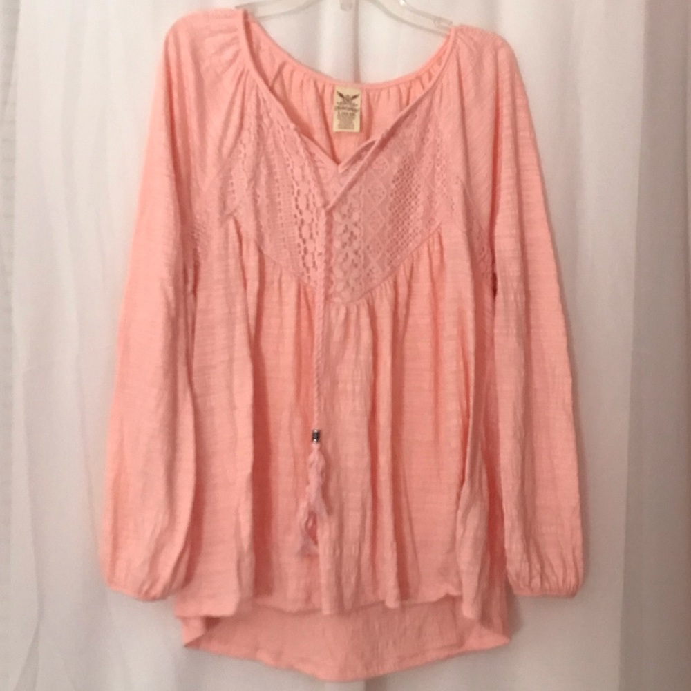 Long sleeve casual blouse